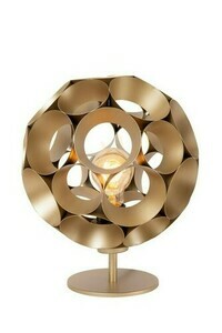 Stolová lampa Lucide Hannelore zlatá kovová E27 29,2 cm small 0