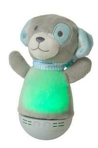 Nočná lampa Lucide Dolly šedá LED do detskej izby small 1