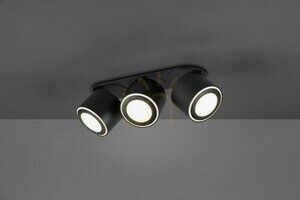 LED stropné svietidlo Trio TAURUS 652910332, matná čierna, 3 reflektory small 2