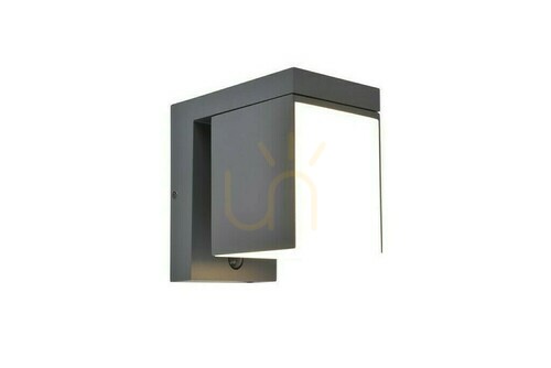 Skontrolujte Vonkajšie nástenné svietidlo Lutec PRIMA HYBRID LED 9,5 W šedé 6993801118