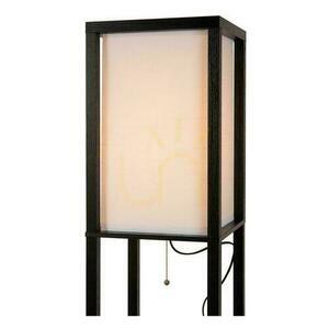 Stojacia lampa Lucide MENNO čierna béžová Japandi E27 44799/81/30 small 4