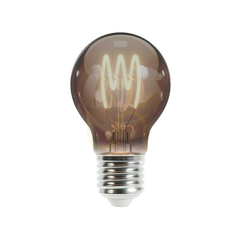 LED vlákno E27 A60 4W 230V 2000K 250lm SF dymová žiarovka