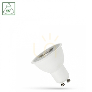 Led Gu10 230 V 4 W Smd 55st Nw so spektrálnou šošovkou small 0