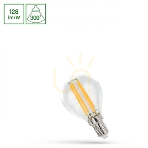 LED guľa E14 230 V 5,5 W Cog Nw Clear Spectrum small 0