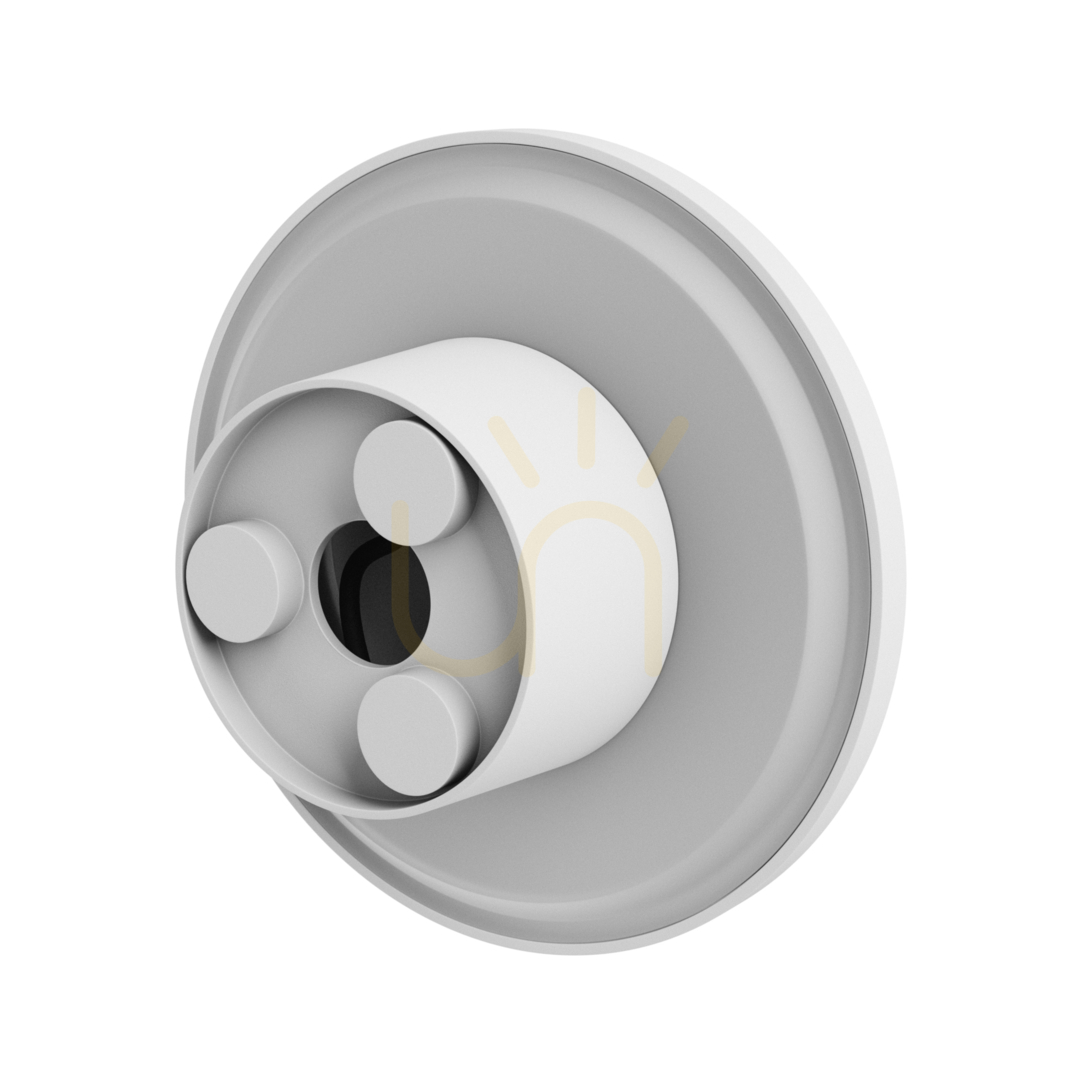 Šou Piatta 9 W Cct 230 V Ip44 120x47 mm biela okrúhla fasáda Piatta 9 W Cct 230 V Ip44 120x47 mm biela okrúhla fasáda
