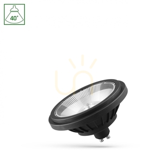 Led Ar111 Gu10 230 V 14 W Basic 2 Smd 40 St Ww Black Spectrum. small 1