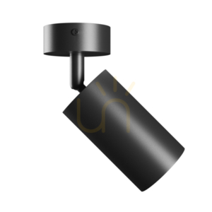 Squalla Variosa Gu10 Nástenné svietidlo 230 V Ip20 55x100x165 mm čierna okrúhla. 1 Squalla Variosa Gu10 Nástenné svietidlo 230 V Ip20 55x100x165 mm čierna okrúhla. small 1