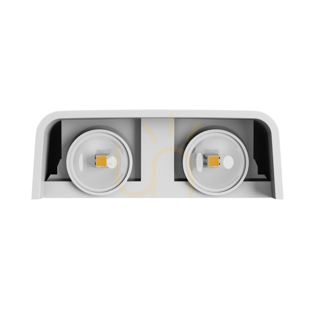 Skontrolujte Lunarix 2 Nástenné svietidlo 4 W Cct 230 V Ip54 Ra90 110 X110 X40 mm Biele svetlá hore/dole Lunarix 2 Nástenné svietidlo 4 W Cct 230 V Ip54 Ra90 110 X110 X40 mm Biele svetlá hore/dole