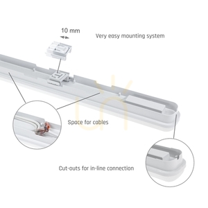 Limea Go Hermetic 600mm 25 W Nw 230 V 120st Ip65 Ik07 600x60x52mm biela small 10