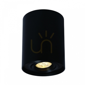 Chloe Gu10 povrchová montáž Gu10 250 V Ip20 94x125mm čierna okrúhla pohyblivá small 1