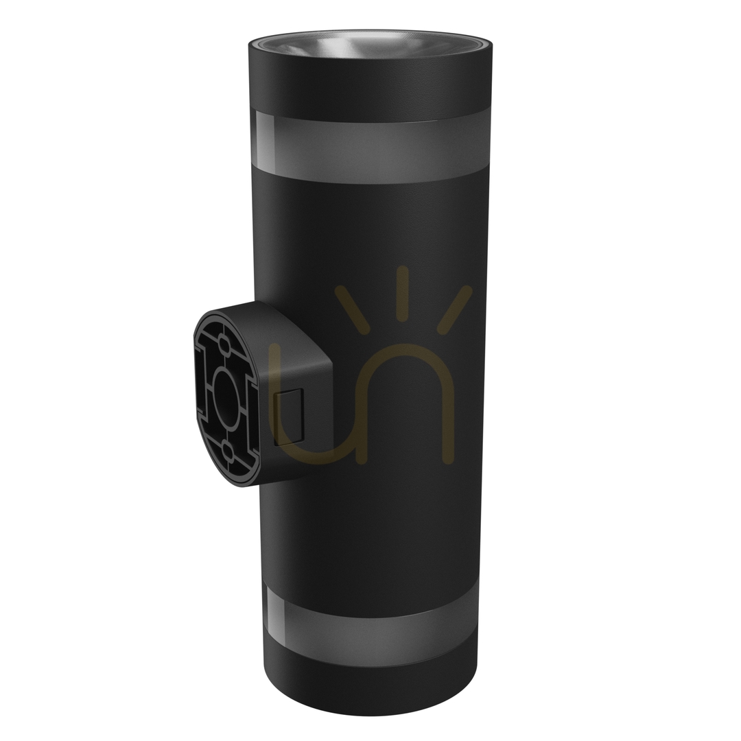 Skontrolujte Torre Ring 18 W Cct 230 V Ip54 99x78x240 Mm čierna okrúhla fasáda obojsmerná. Torre Ring 18 W Cct 230 V Ip54 99x78x240 Mm čierna okrúhla fasáda obojsmerná.