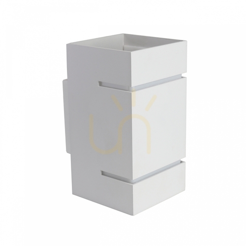 Skontrolujte Squalla Lumo G9 Nástenné svietidlo 230 V Ip20 80x150 White Square