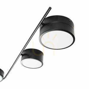 Plafón Max Light Zumaia C0250 čierny LED 32W 5-ramenný 70 cm small 2