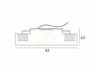 Plafón Max Light MODULAR HT180 12W ON/OFF small 1