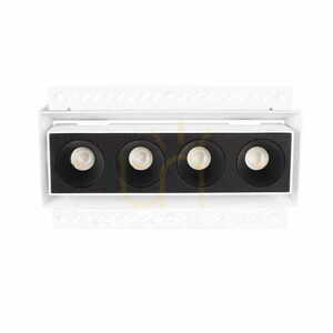 Zapustené svietidlo Max Light Modular H180.08 biele hliníkové 18,5 cm small 1