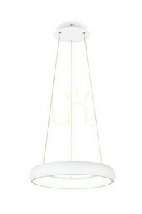 Závesné LED svietidlo Trio CARDONA 349614531 – matná biela, Ø46,5 cm small 1