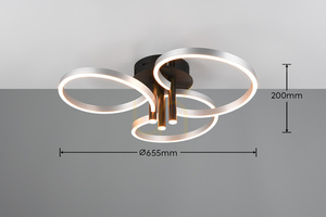 Trio CARUSO Plafond 648110605 small 6