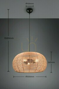 Závesné svietidlo Trio INGA 312200336 small 6