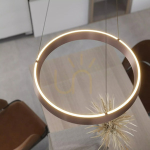 Garta LED závesné svietidlo brúsené ružové zlato PL0149 small 1