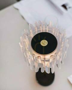 Moderná lampa Slamp Accordéon Battery Prisma/Black. small 2