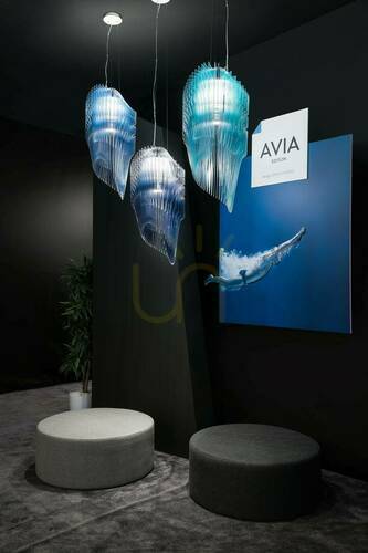 Skontrolujte Závesné svietidlo Slamp Avia Edition M Blue.