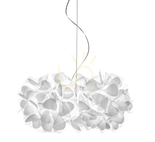 Skontrolujte Slamp Clizia Závesné svietidlo Mama Non Mama White Transparent Wire Pendant Lamp