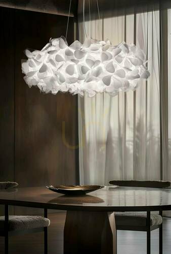 Skontrolujte Závesné svietidlo Slamp Clizia Large Mama Non Mama White Transparent Wire Pendant Lamp.