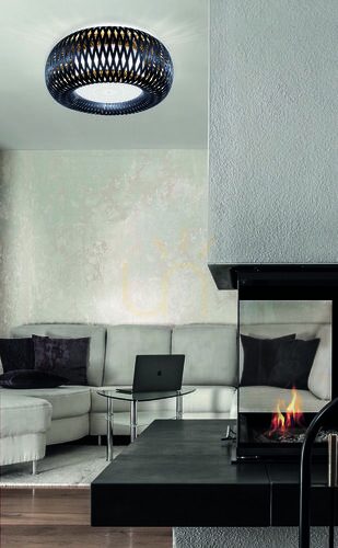 Skontrolujte Stropné svietidlo Slamp Kalatos Black/Gold