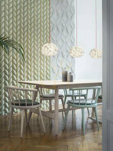 Skontrolujte Slamp Veli Mini Single Suspension Pendant Lamp Couture Transparent Wire