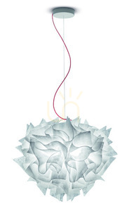 Závesné svietidlo Slamp Veli Suspension Couture Red Wire. small 1
