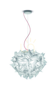 Závesné svietidlo Slamp Veli Suspension Couture Red Wire. small 0
