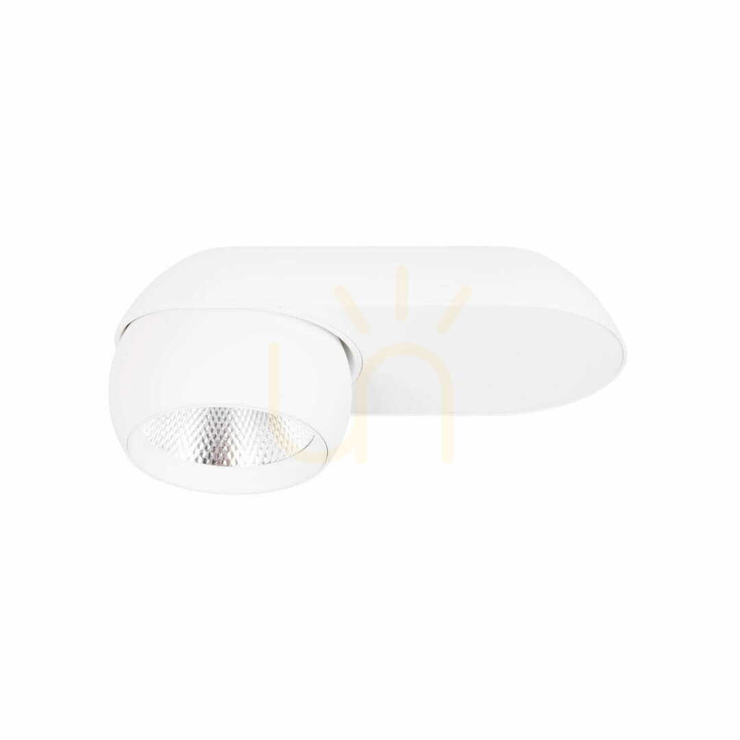 Plafón Max Light Zeus C0263 biely LED 10W 3000K hliník 20,6 cm