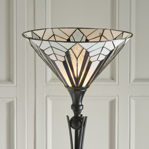 Stojacia Tiffany lampa Interiors Astoria viacfarebná 63933 small 3
