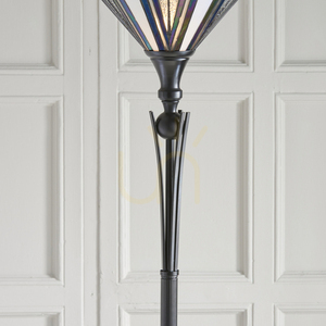 Stojacia Tiffany lampa Interiors Astoria viacfarebná 63933 small 4