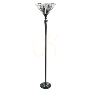 Stojacia Tiffany lampa Interiors Astoria viacfarebná 63933 small 8