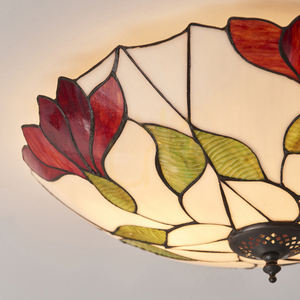 Plafón Interiors Botanica Tiffany multicolor sklo oceľ 45 cm 63960 small 5
