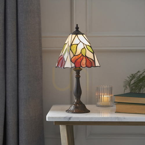 Skontrolujte Stolová lampa Botanica Tiffany Multicolor 63963 Interiéry.