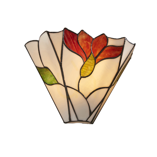 Skontrolujte Nástenné svietidlo Interiors Botanica Tiffany multicolor 63964