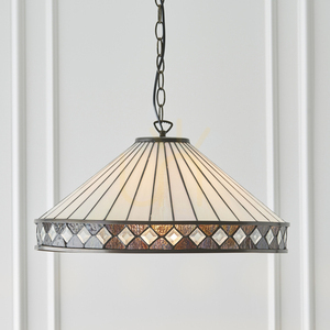 Závesné svietidlo Interiors Fargo Tiffany viacfarebné 64147 small 3