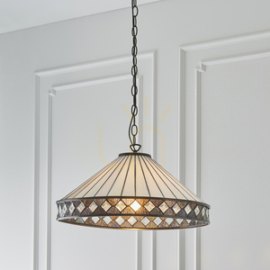 Závesné svietidlo Interiors Fargo Tiffany viacfarebné 64147 small 5