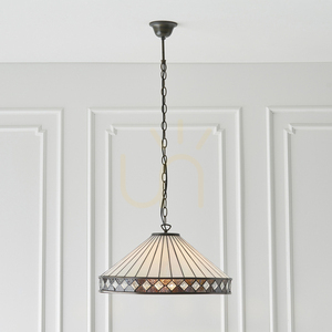 Závesné svietidlo Interiors Fargo Tiffany viacfarebné 64147 small 6
