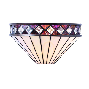Nástenné svietidlo Fargo Tiffany Multicolor 64149 Interiéry small 0