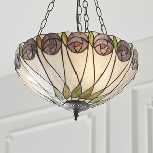 Závesné svietidlo Hutchinson Tiffany Multicolor 64175 Interiéry. small 2