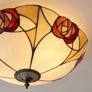 Ingram Tiffany Multicolor Plafond 64182 Interiéry. small 7