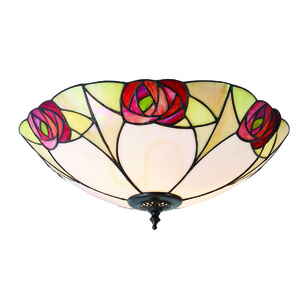 Ingram Tiffany Multicolor Plafond 64182 Interiéry. small 0