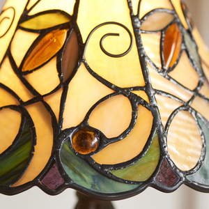 Stolová lampa Interiors Jamelia Tiffany multicolor sklo polyesterová živica 64196 small 4