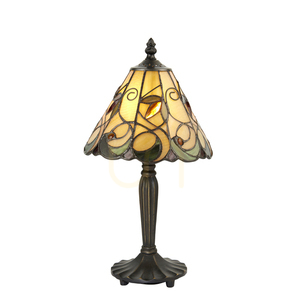 Stolová lampa Interiors Jamelia Tiffany multicolor sklo polyesterová živica 64196 small 0