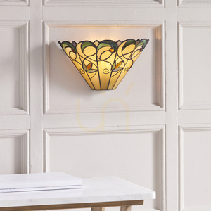 Nástenné svietidlo Interiors Jamelia Tiffany multicolor E14 64198 small 4