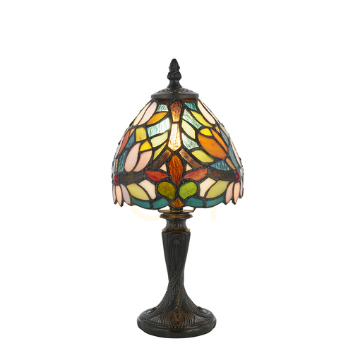 Skontrolujte Stolová lampa Sylvette Tiffany Multicolor 64331 Interiéry.