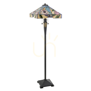 Stojacia lampa Interiors Willow Tiffany viacfarebná 64383 small 1